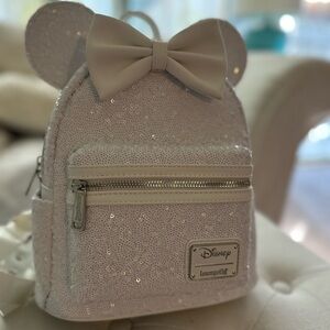 Loungefly Disney Minnie Mouse Sequin Backpack
